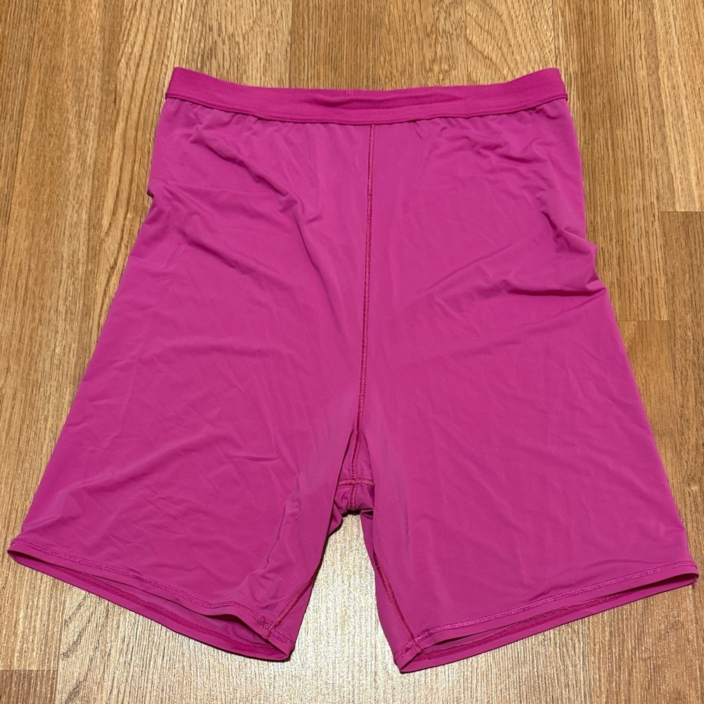 Aerie Smoothez Pink Biker Shorts